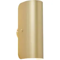 QAZQA Moderne wandlamp goud 2-lichts - Gotthard