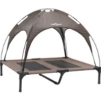 vidaXL Hondenbed Bruin 92 x 77 x 82,5 cm Staal
