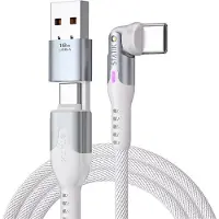 Statik PowerPivot USB-C Naar USB-C Kabel 200 Cm Wit