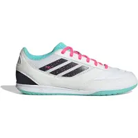 Adidas Top Sala Competition II Zaalvoetbalschoenen (IN) Kids Wit Zwart Turquoise Roze