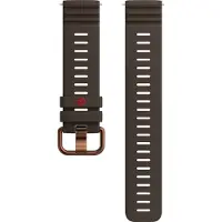 Polar Siliconen Bandje Bruin 22mm