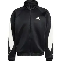 Adidas Sportsweatvest 'Stadium' zwart / wit