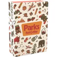 Keymaster Games Parks Roll & Hike | Strategic Dice Game | Explore The Wild Wonder of The US National Parks on Game Night | Packable Travel Game for Ki
