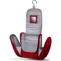 OEM Luxe toilettassen sets met spiegel, grote hangende toilettassen voor mannen en vrouwen, ideaal voor reizen en vakanties.