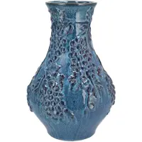 Daan Kromhout - Vaas - Inga Grape - Keramiek - Blauw - 25x25x35cm