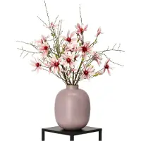 Maxifleur Kunstplanten Handgebonden Kunstboeket Chloe Athene 85cm Roze