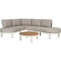 Intratuin 5-zits Loungeset Silvie Crème