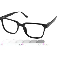 Vista Bonita Leesbril Cubo Photochromic-Black Vibe-+2.50