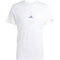 Adidas Functioneel shirt 'F50' lichtgroen / donkerlila / wit
