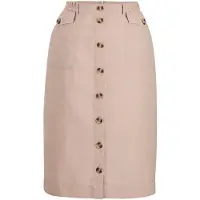 Goldner Rok taupe