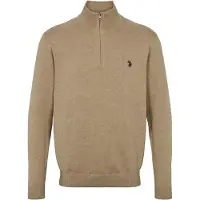 U.S. POLO ASSN. Trui 'UMBRISON' beige gemêleerd