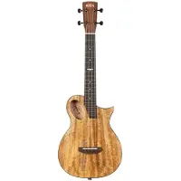 Kala Revelator Night Owl Mango Tenor elektrisch-akoestische tenor ukelele met deluxe gigbag
