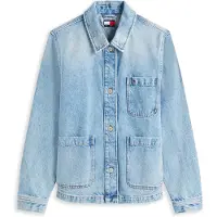 Tommy Hilfiger Tussenjas navy / lichtblauw / rood / wit