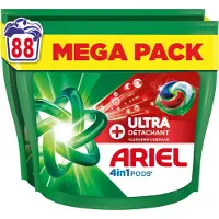Ariel 4in1 Wasmiddel Pods Ultra Vlekverwijderaar 88 stuks