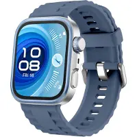 Strap-it Classic siliconen bandje met gespsluiting - geschikt voor Huawei Watch Fit 3 / Watch Fit 4 / Watch Fit 4 Pro / Watch Fit 5 / Watch Fit 5 Pro (blauw)