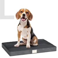 JC Pets Orthopedisch Hondenkussen - Maat L (86 x 55 x 8 cm) - Hondenbed, Benchkussen & Hondenmand met Anti-Slip en Wasbare Hoes - Geschikt voor Hondenbench