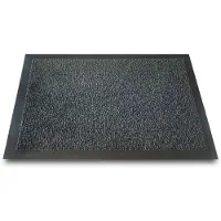 FSW-Products Droogloopmat en Schoonloopmat 60x40 cm – Antislip Deurmat voor Binnen en Buiten – Zwart