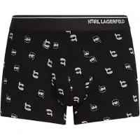 Karl Lagerfeld Boxershorts 'Ikon' greige / zwart / offwhite