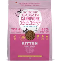 Schesir Born Carnivore Kitten Kattenvoer Chicken & Egg 255 gr