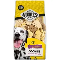 Voskes 8x Hondensnacks Diertjes Mix Vanille 750 Gr