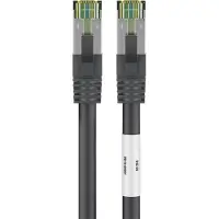 Goobay S/FTP Cat 8.1 - 1 meter - Zwart -