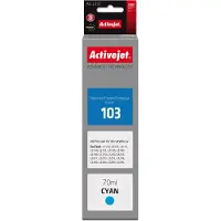 ActiveJet AE-103C inktpatroon (vervangt Epson 103 C13T00S24A; Höchst kwaliteit; 70 ml; cyaan)