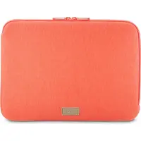Hama Laptophoes "Jersey", van 34 - 36 cm (13,3" - 14,1"), koraal
