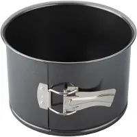 Zenker Panettone bakvorm met scharnier 18 cm Black Metallic