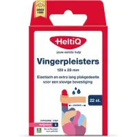Heltiq Vingerpleisters 120x20 mm 22 stuks