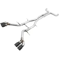 AWE Tuning 16-19 Chevy Camaro SS Non-Res Cat-Back Exhaust - Track Edition (Quad Diamond Black Tips)