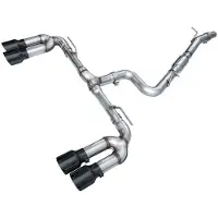 AWE Tuning AWE 22-24 Audi 8Y S3 Track Edition Exhaust - Diamond Black Tips - 3020-43897