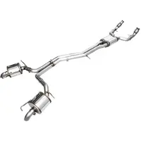 AWE Tuning Audi 2019-2023 C8 A6/A7 3.0T Touring Edition Cat-Back Exhaust- Turn Downs