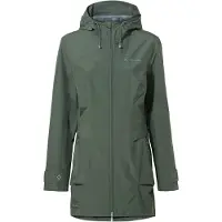 Vaude - Women's Skomer Parka II - Lange jas 34, olijfgroen