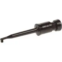 Hirschmann MINIATUUR KLEMTESTPEN MET SOLDEERAANSLUITING (KLEPS 2) - ZWART - Hirsc