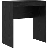 vidaXL Bureau Zwart Eiken 70 x 40 x 76 cm