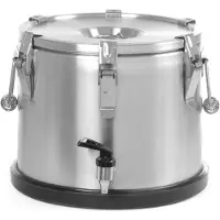 Hendi - Thermos voor Voedseltransport - Staal - 15L - Isolerend