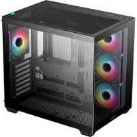 DeepCool CG530 4F (zwart, gehard glas x 2)