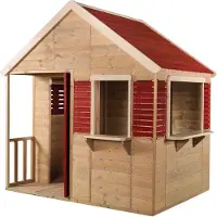 Wendi Toys Houten speelhuis krokodil 155x120x168cm -