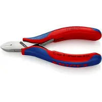 Knipex Elektronica-Zijsnijtang | 115 mm Lengte | Meer-Componentengrepen - 77 02 115 SB