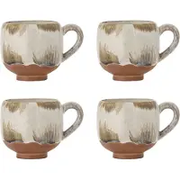 Bloomingville Jade kop 4-pack Natuur