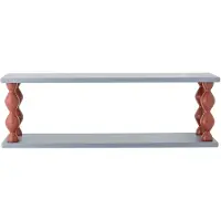 Bloomingville Bibiola plank 80x26 cm Blauw