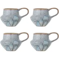 Creative Collection Bessie mokken blauw set van 4 stuks - 82072477