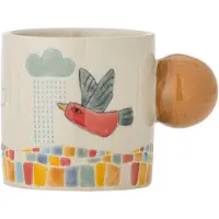 Bloomingville Mini Colorine mokken naturel set van 6 stuks - 82063008