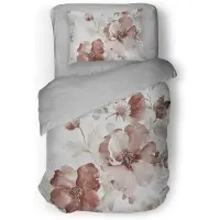 Eleganzzz Dekbedovertrek Micropercal Dusky Dreams - multi 140x200/220cm