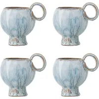 Bloomingville Avonlea kop 4-pack Blauw