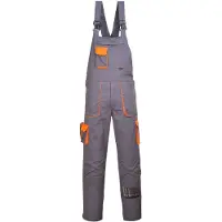 Portwest TX12 Texo contrastwerkbroek, grijs, maat XL