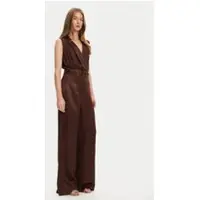 Guess Marciano GUESS Iva Overlap Ss Jumps Rich Brown Maat: 42 | Jumpsuits Outlet | Dames | Bruin