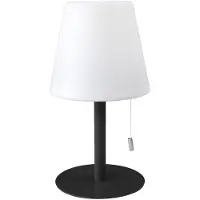 Home Deco Factory Tafellamp - LED - kunststof - RGB kleurenlamp - 30 cm
