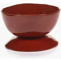 Serax Kom La Mère Tableware By Marie Michielssen Venetian Red L 20,5 cm