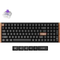 Keychron K4 HE toetsenbord Nebula special edition zwart
